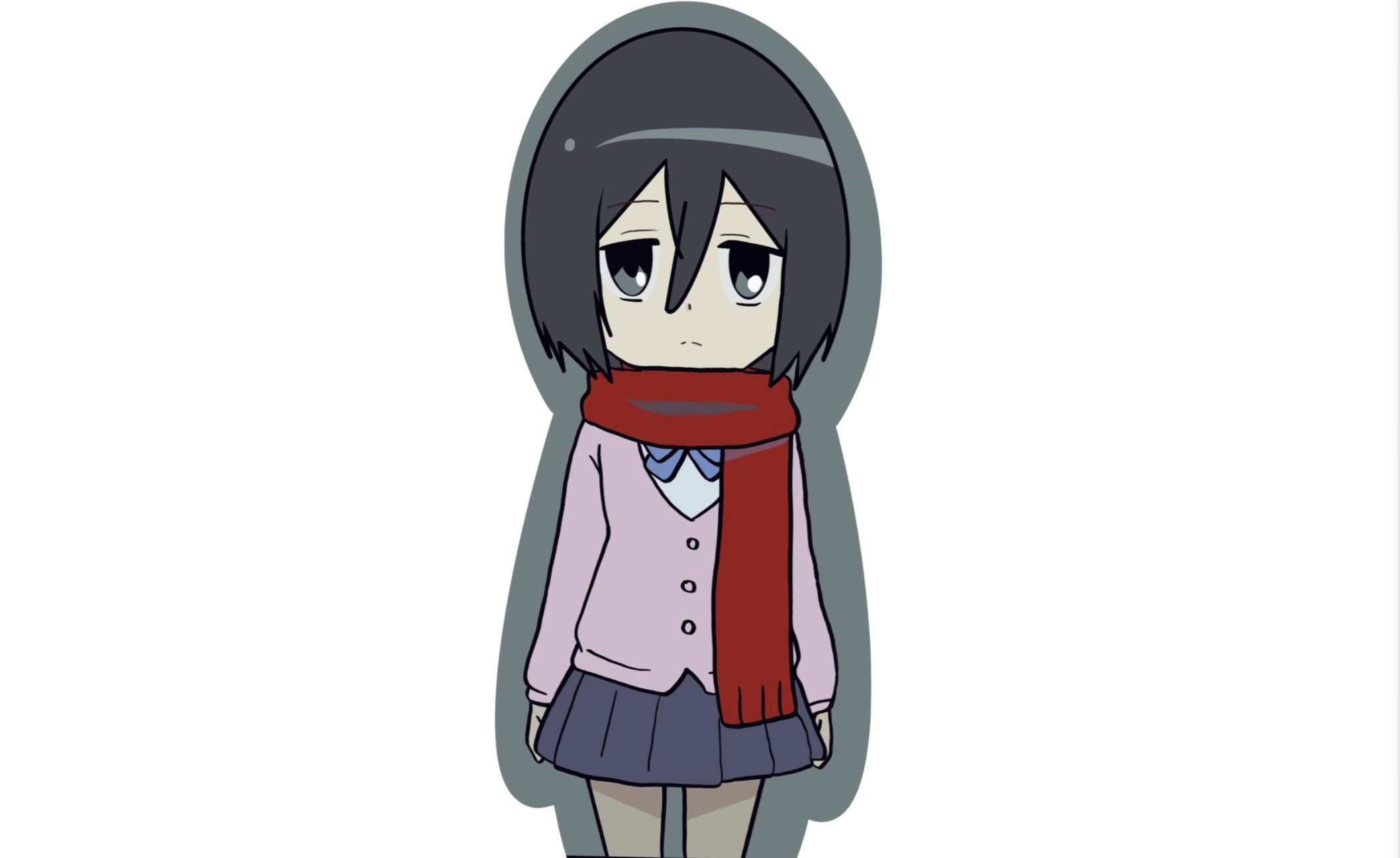 Attack On Titan Junior High Sticker Aot Junior High Anime Etsy