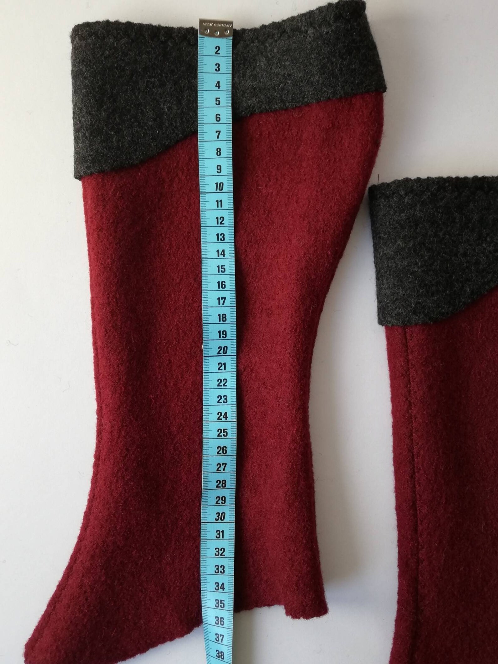 FosterNatur Beinstulpen Aus 100% Wolle - Nahtfreie Outdoor Stulpen