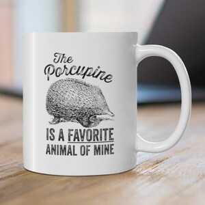 Porcupine mug
