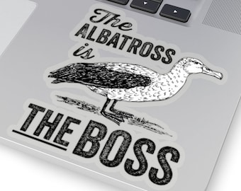 Albatross &#39;The Boss&#39; Sticker - Indoor Use