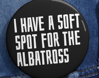 Albatross Pin Button