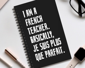 Français Teacher Notebook (Navires de République tchèque, Europe)