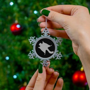 Sugar Glider Zinn Ornament