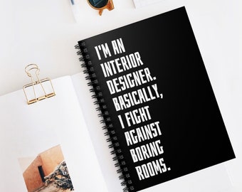 Cuaderno de diseñador de interiores (barcos desde EE. UU.)