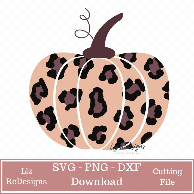 Leopard Pumpkin Svg Cheetah Pumpkin Svg Pumpkins Svg Etsy