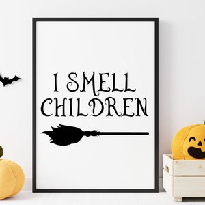 Huelo niños svg - Huelo niños png - Hocus pocus escoba svg - Hocus pocus svg - Hocus pocus png - bruja svg - Sandson Sisters png