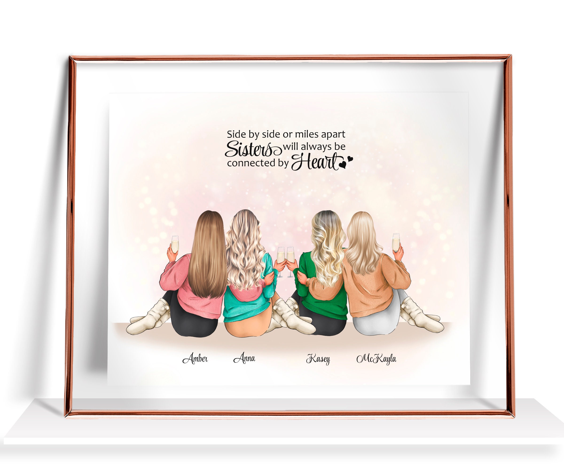 4 Sisters Forever - Etsy UK