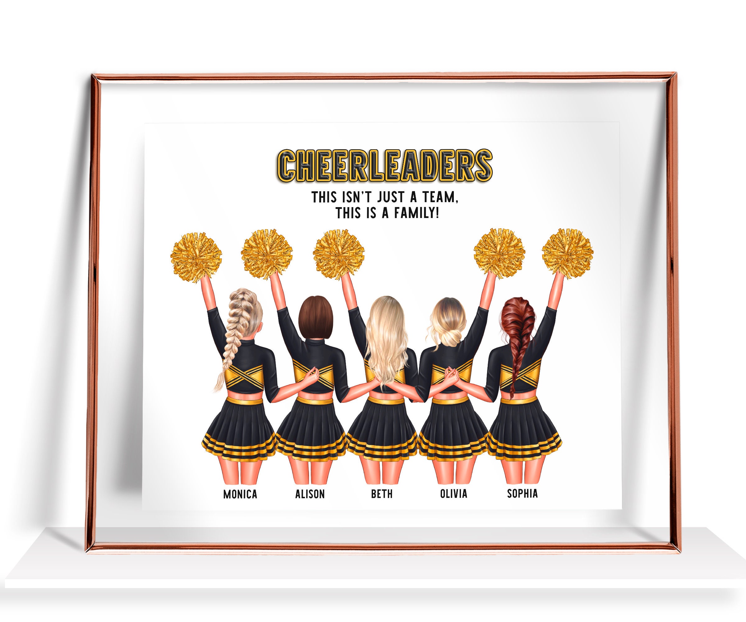 Custom Cheer Team Gift Personalized Cheerleader Gifts,cheerleaders