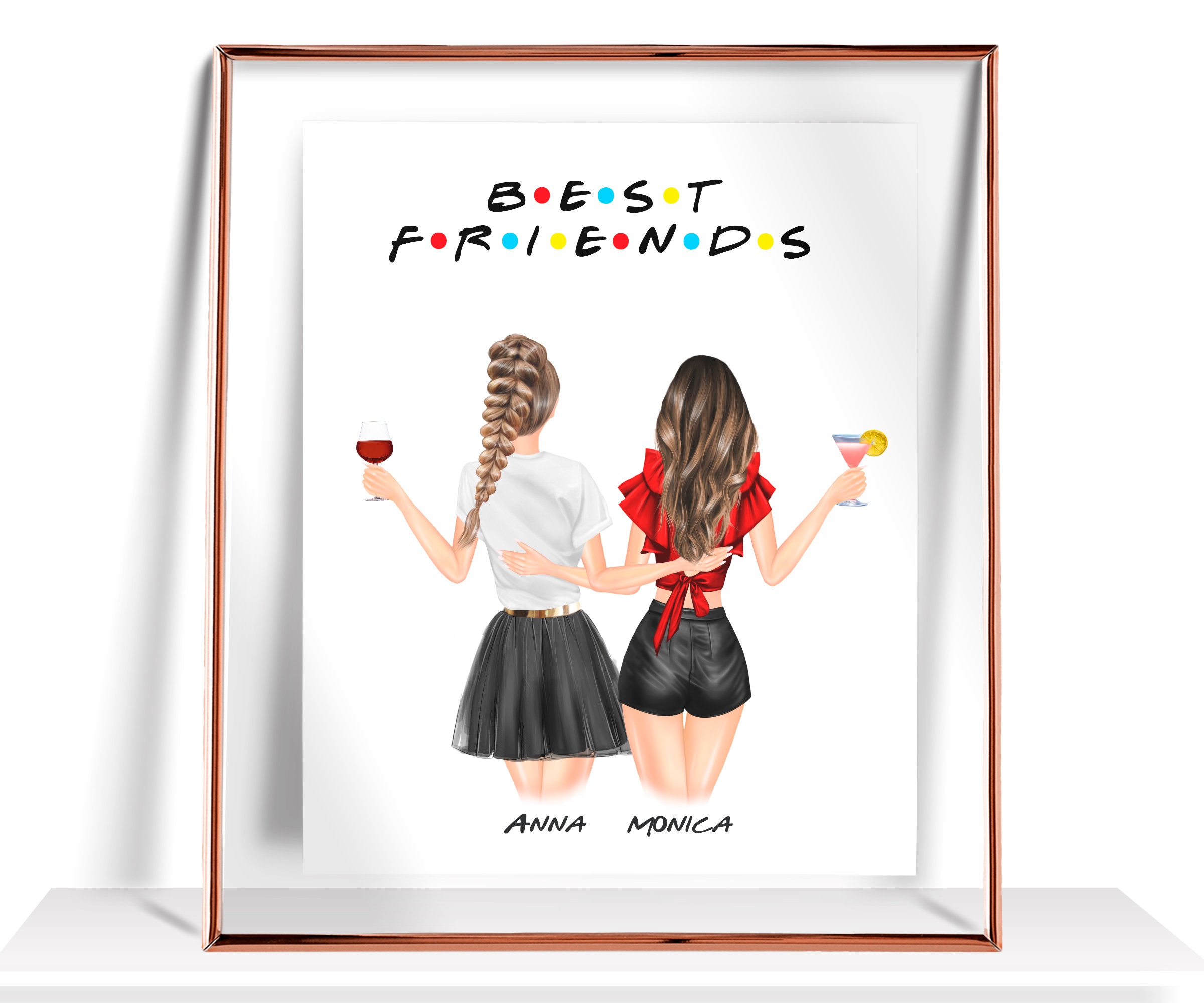 Best Friend Gifts, Best Friend Birthday Gifts For Her, Custom Gift For –  Greatest Custom