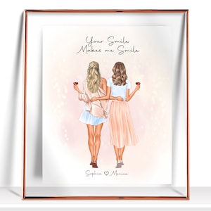 Lesbian gifts Personalized Lesbian Couples Gift Valentines Day Gift For Her  lesbian gifts for girlfriend Lesbian Couple print