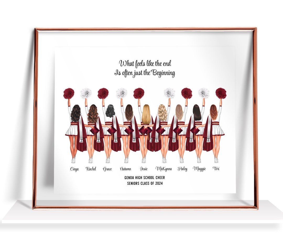 Senior Cheer Gifts for Team Cheer Team Gift Cheerleader Gifts Cheer