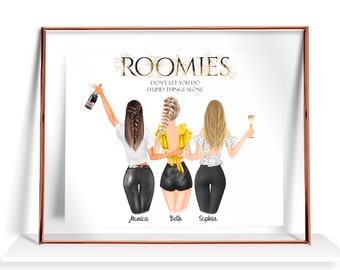 Dorm Decor For College Girls - Roommate Gift - College Room Decor - College Gifts - Dorm Room Decor