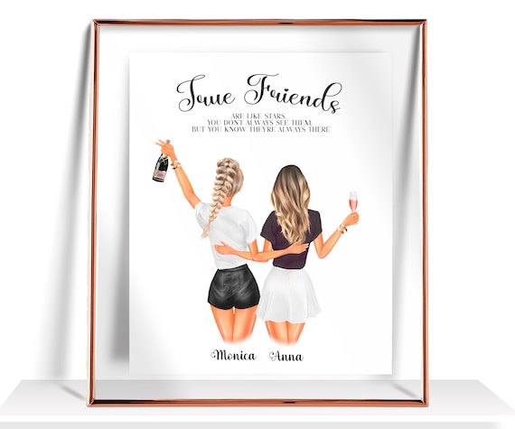 Personalized Gift for Best Friend Birthday Gift Friendship -   Friend  birthday gifts, Birthday gifts for best friend, Personalized best friend  gifts