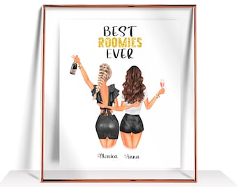 Dorm Decor Roommate Gift Dorm Decor For College Girls Dorm Room Decor Roommate personalized gifts Roomie Gift Roommate Graduation Gift