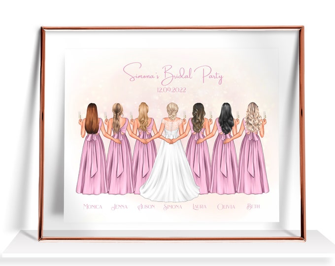 BRIDESMAID PRINTS