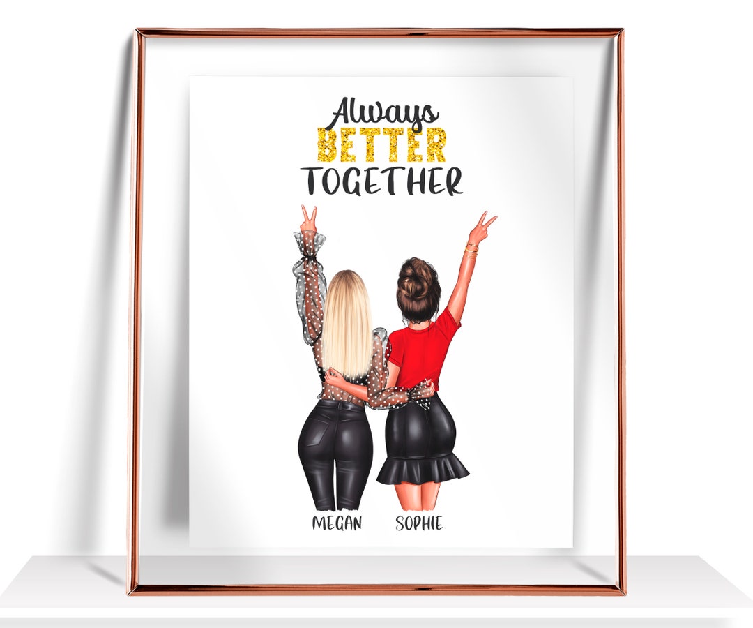 Best Friend Gifts Personalized Gift for Her Frendship Gift Best Friends Birthday Gift