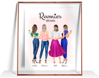 Dorm Decor Roommate Gift Dorm Decor For College Girls College Dorm Gift Dorm Posters Dorm Room Decor Dorm Wall Decor Roommate print