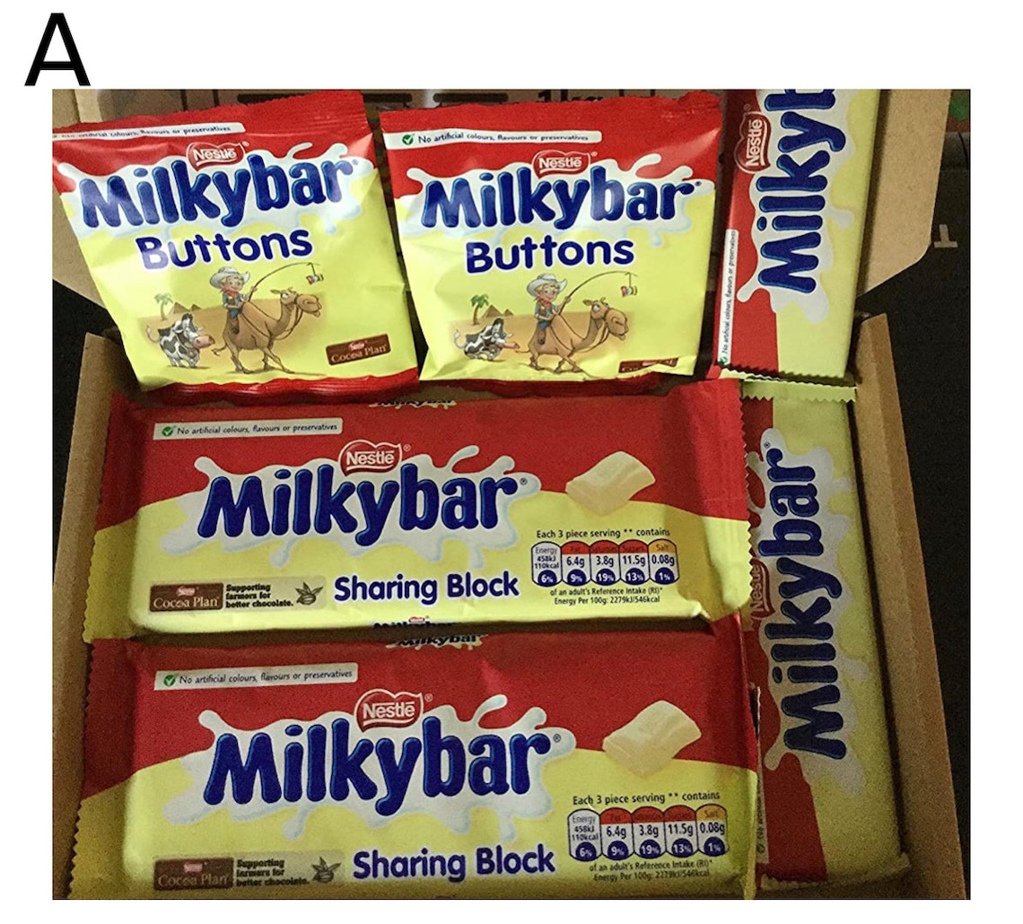 Personalised Milky Bar Nestle White Chocolate Gift Box Etsy UK