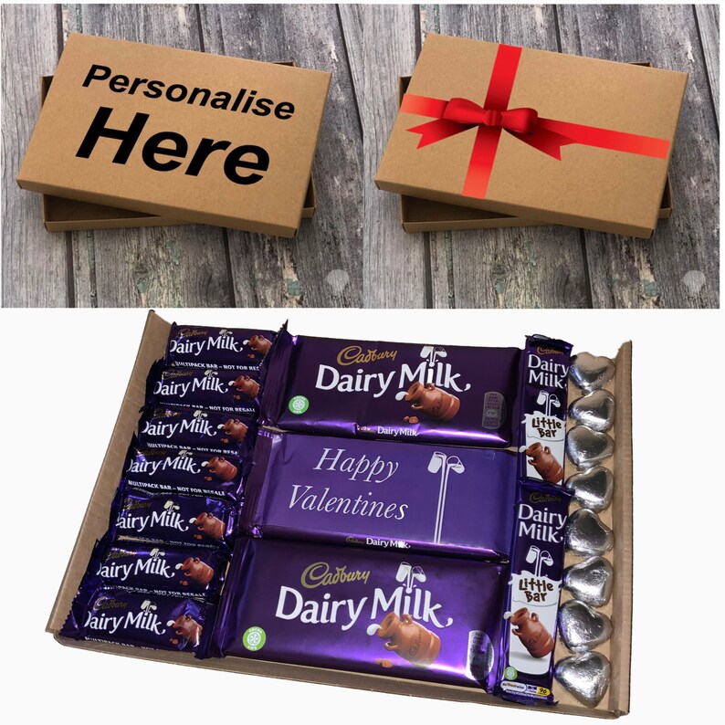Personalised Cadbury dairy milk chocolate gift Mothers Day Etsy