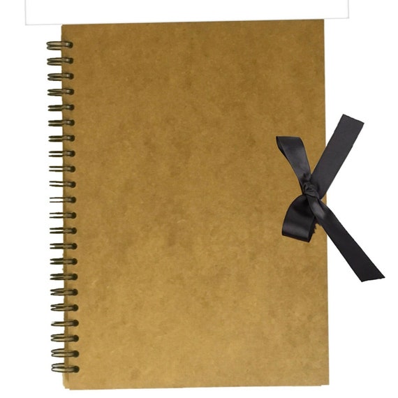 Scrapbook in yellow tones | Spiral Notebook