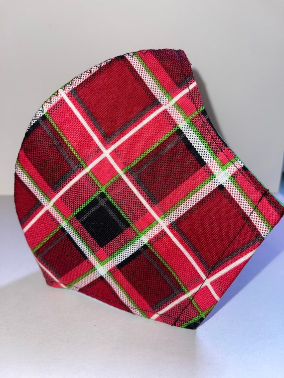 Adult Unisex Mask Details about Plaid Mask Plaid Mask Red Mask Handmade Mask Adult Unisex Mask Details about Plaid Mask Plaid Mask Red Mask Handmade Mask