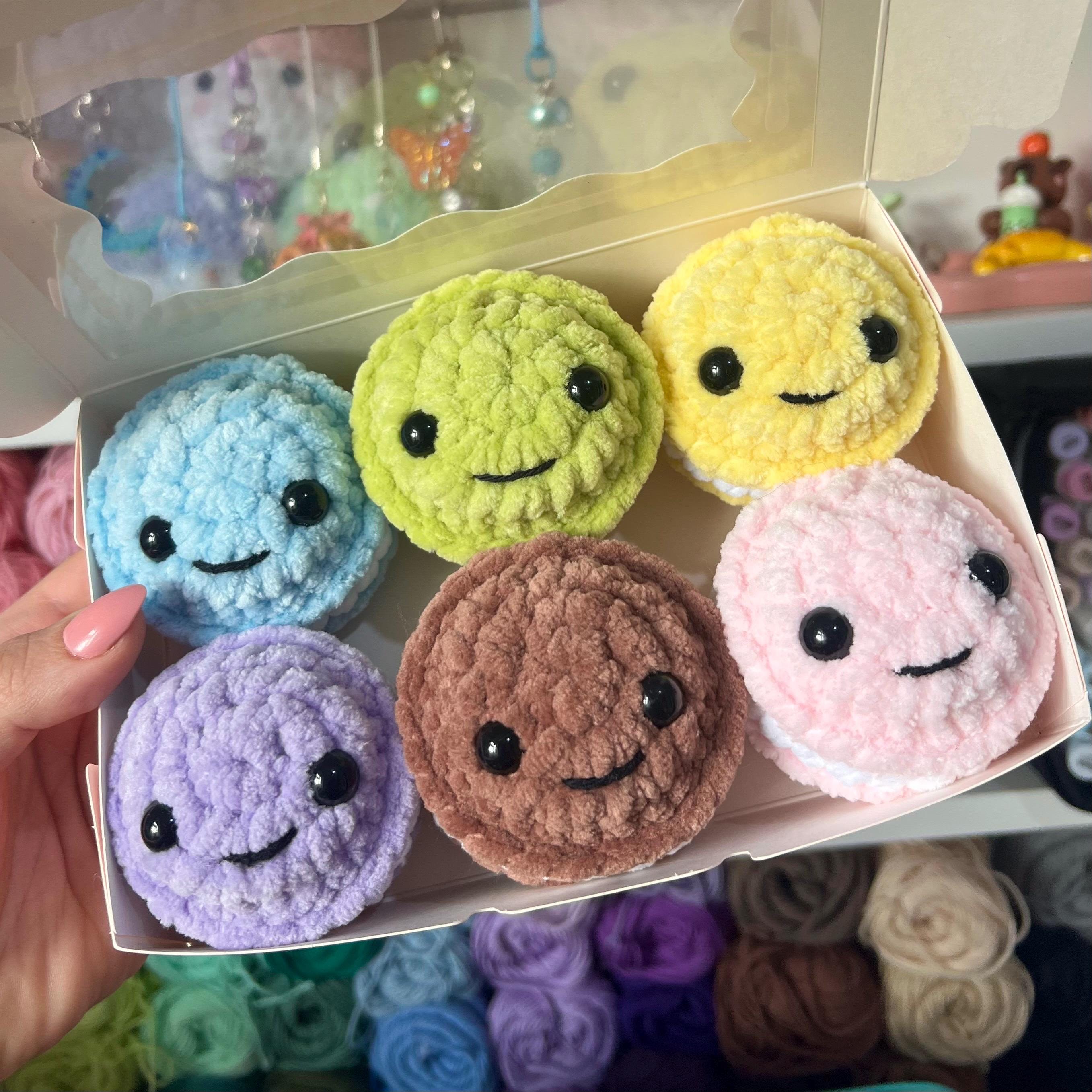 Macaron Plushie | Crochet Handmade Amigurumi | Magical Dopamine