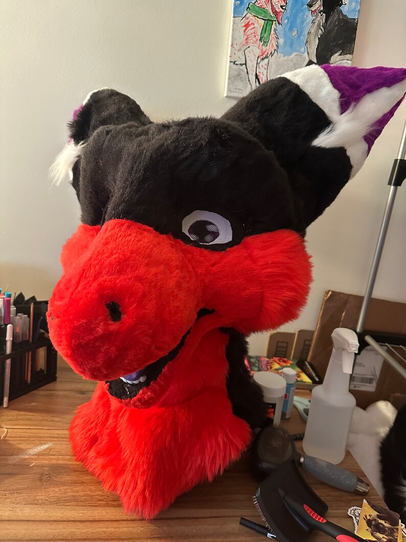 Dutch Angel Dragon/ Dragon Fursuit Head - Etsy