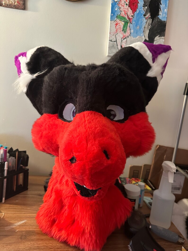 Dutch Angel Dragon/ Dragon Fursuit Head - Etsy