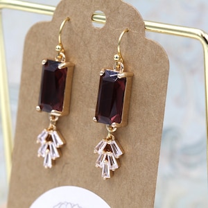 Jewelry for Maroon Dress - Etsy UK