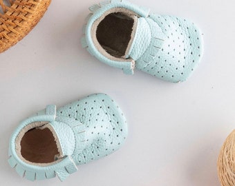 Handmade Baby Booties, Newborn Baby Gift, Unisex Baby Booties, Soft Sole Baby Shoes