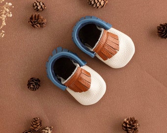 Baby Loafers with Fringe Soft Sole with PERSONALIZED NAME Infant Shoe Slippers Breathable Footwear Boys Girls Crawling Crib Shoes Moccasin