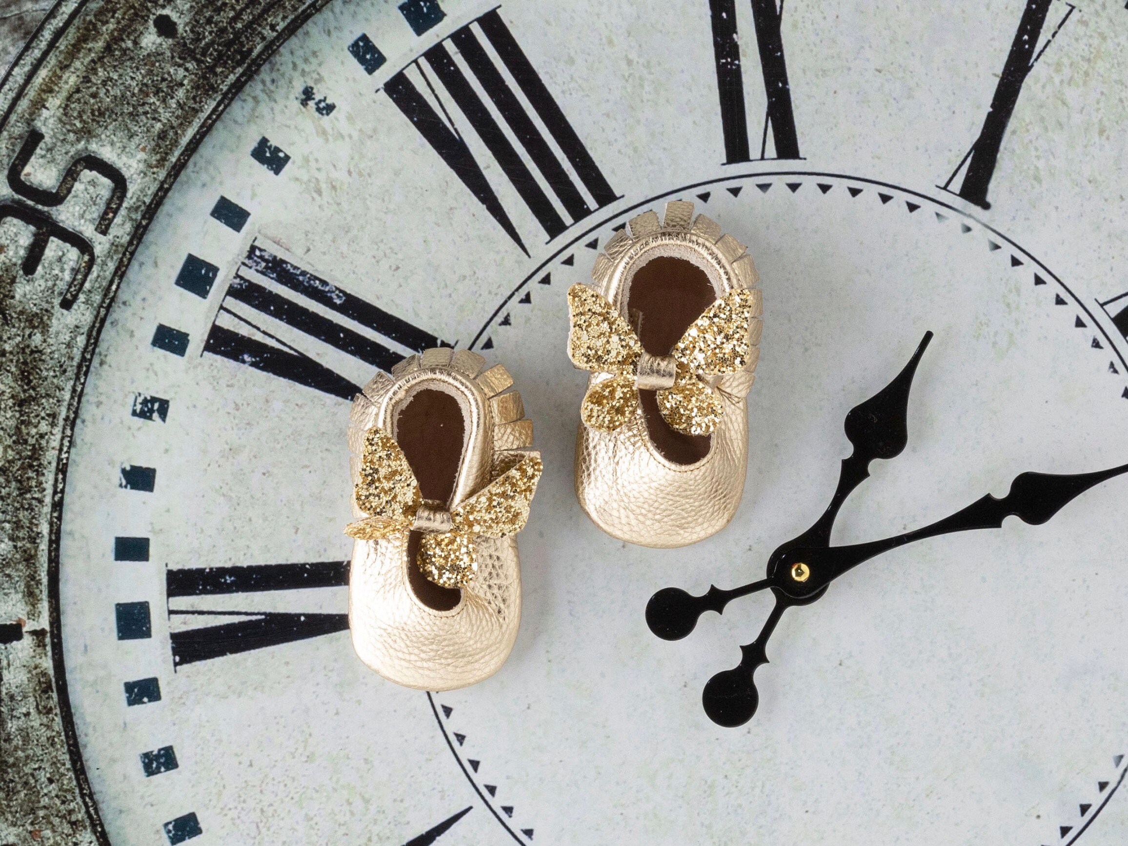 Pastel Pink Glitter Mary Jane Flats for Flower Girls Shoes Etsy