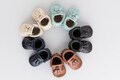 Soft Sole Baby Shoes, Toddler Leather Shoes, Infant Kids Gift Beige, Leather Baby Shoes, Moccs, Baby Shoes product logo