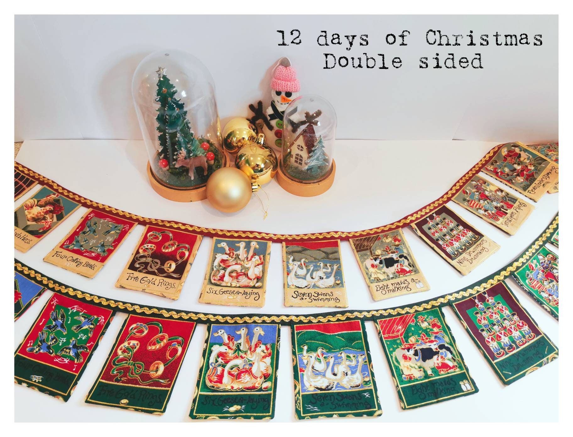 12 days of christmas bunting Clearance