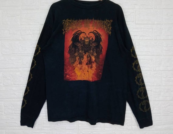 Vintage Cradle of Filth Long Sleeve T-shirt XL siz
