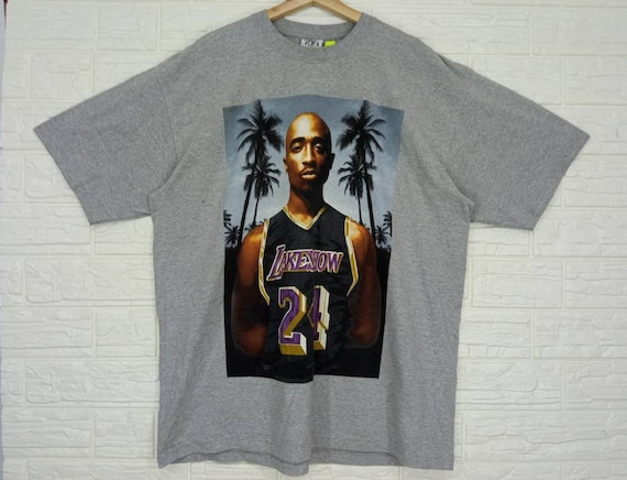 Vintage Tupac Lakeshow Lakers T-shirt XXL size
