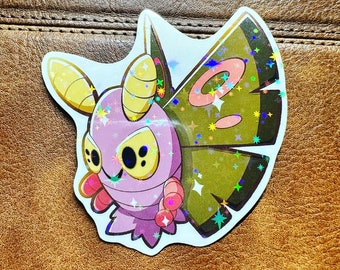 Summer Sunset Shiny Dustox Sticker! Holographic Sticker / Waterproof Sticker / Vinyl Sticker / Laptop Sticker