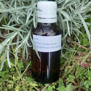 LINK. Massage oil. For muscles and joints. Soothes emotions.