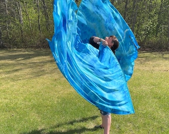 Worship Dance “Seek Him” set of two silk flags “Song of Solomon Series”