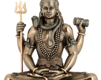Statue de Shiva, idole de Shiv, Shiva, Mahadev Murty, Mahadeva, Rudra, Shankara, Adiyogi, dieu hindou de la méditation, du yoga, du temps, de la destruction et de la danse.