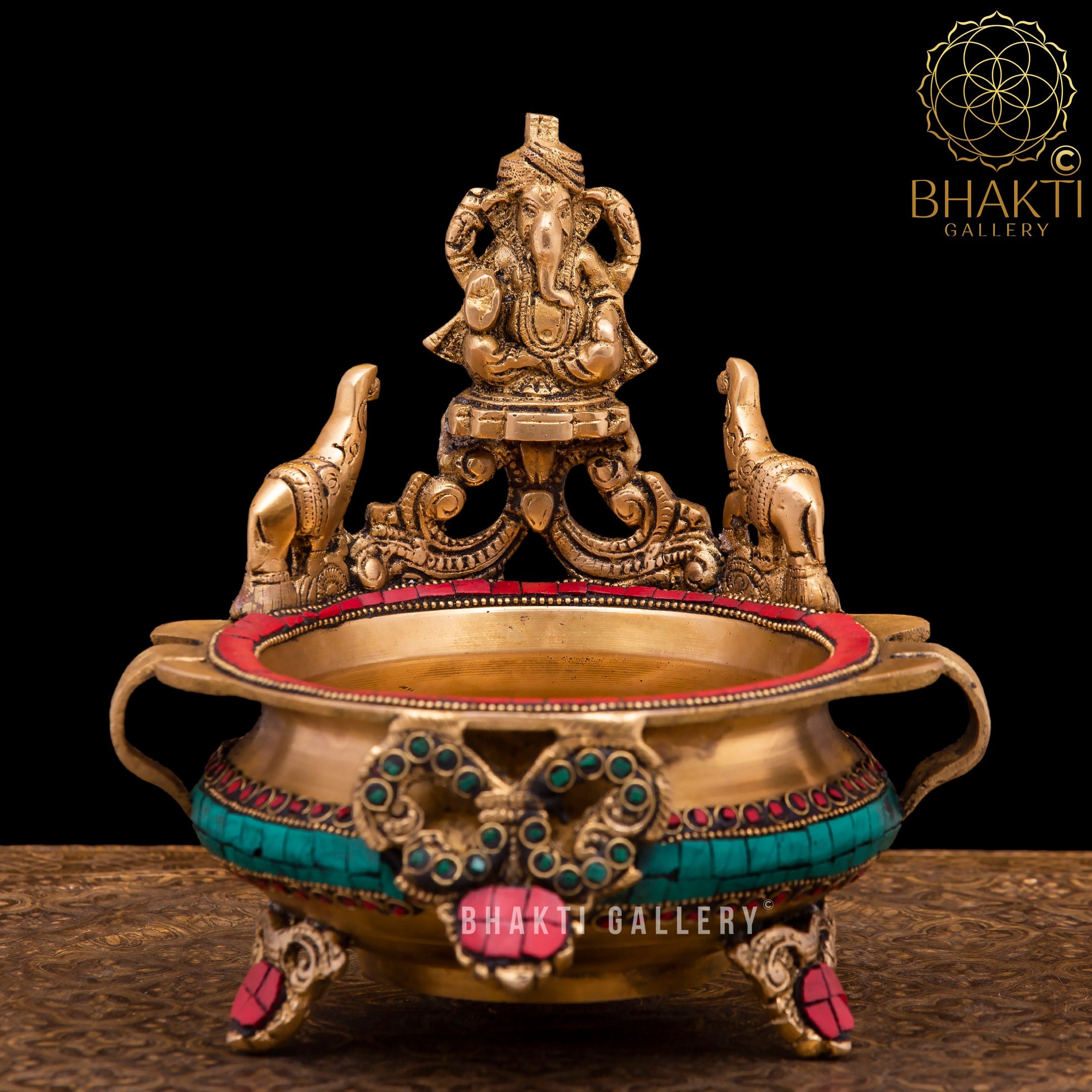 インド製の真鍮製の壺 - Etsy 日本