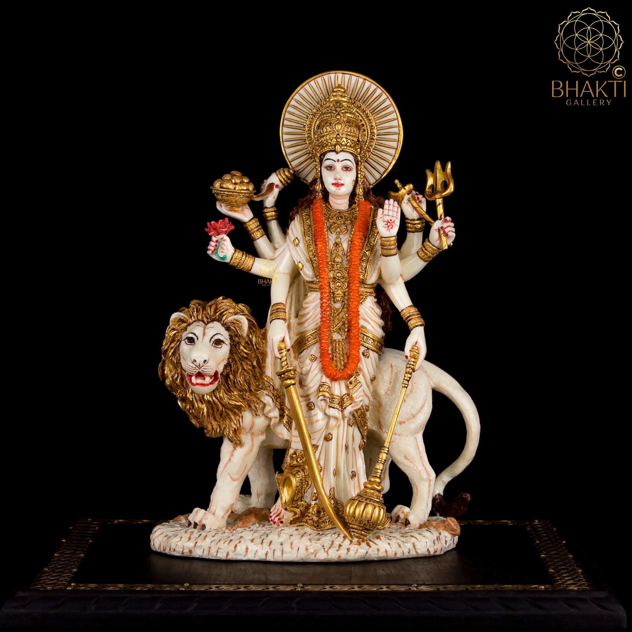 Dust Marble Durga Statue 11 Inch Hand Painted Goddess - Etsy Israel Dust Marble Durga Statue 11 Inch Hand Painted Goddess - Etsy Israel