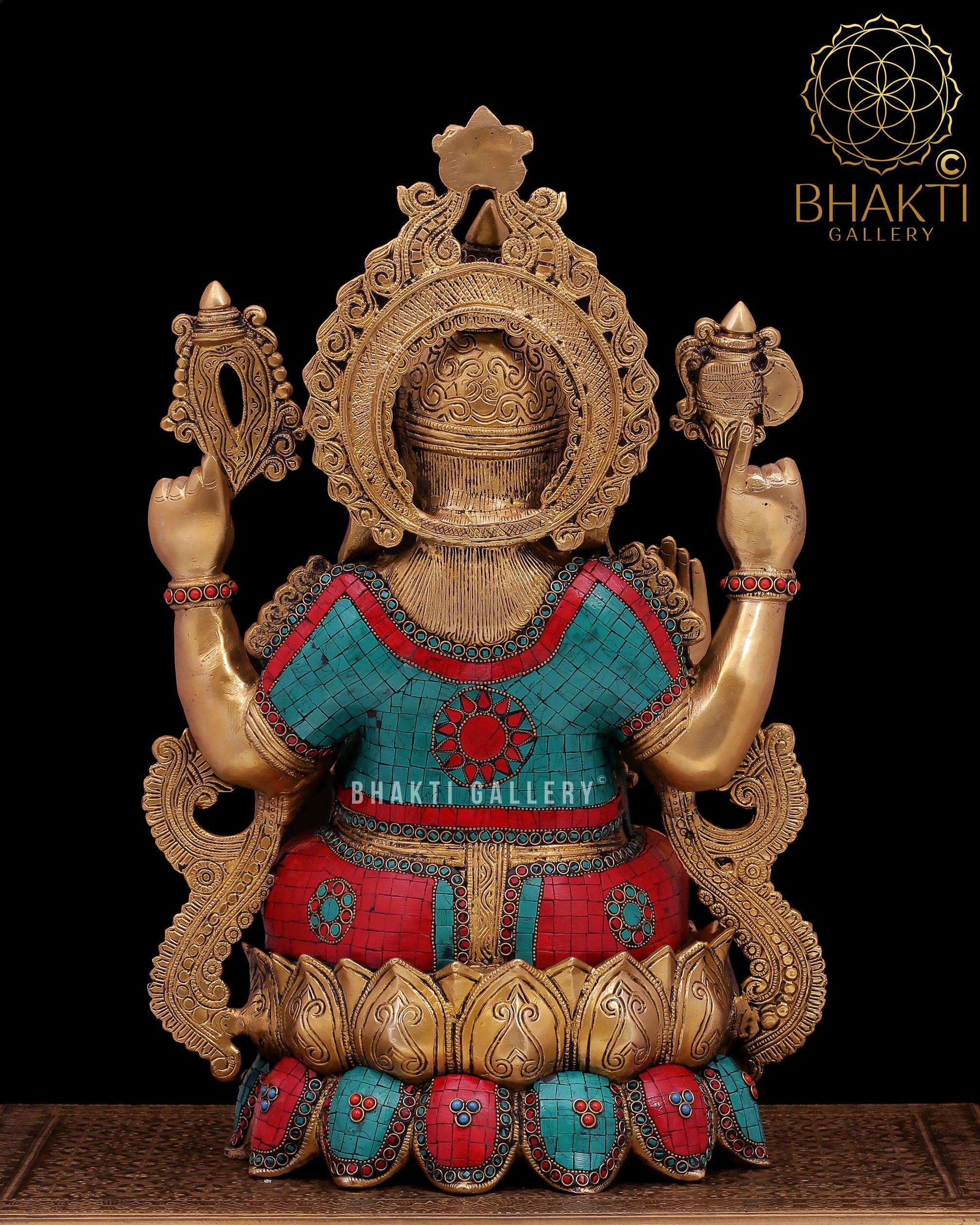 真鍮製 ガネーシャ像 約21㎝ 真鍮製 ガネーシャ像 約21㎝ 真鍮ガネーシャ像＜真鍮工芸品＜(有