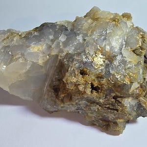 Crystal Gold In Natural Quartz