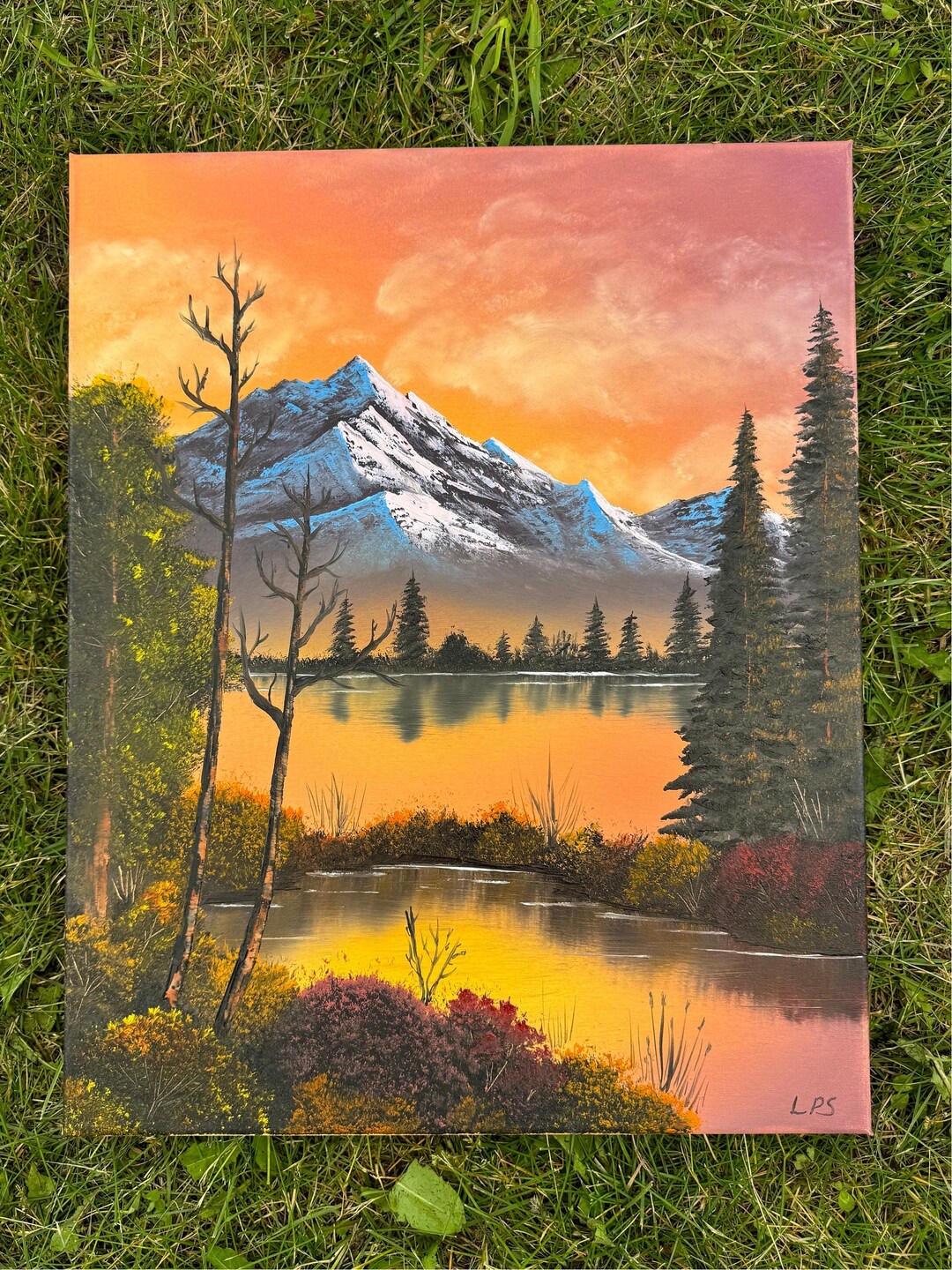 Original Landscape, Mountain Oil Painting - Etsy