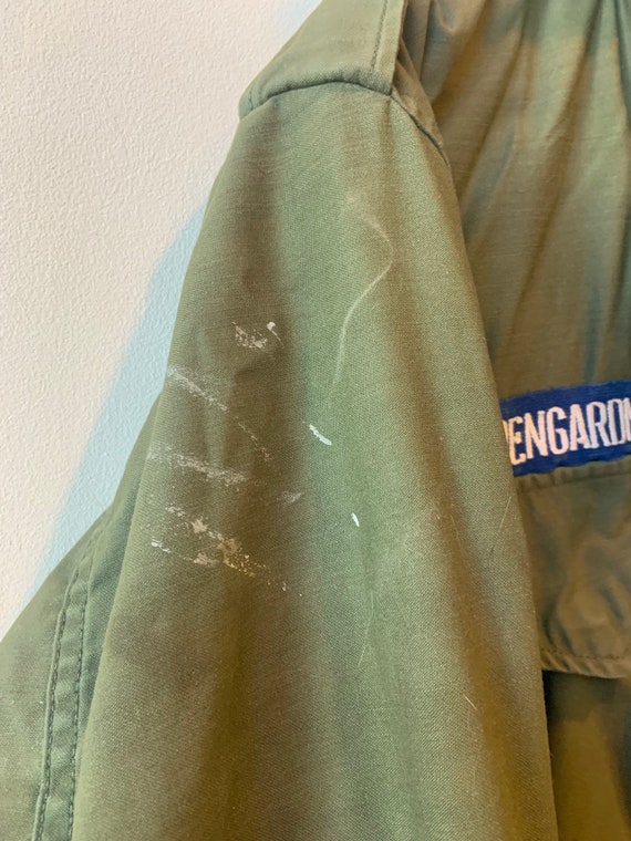 US Army OG Vietnam Era Field Coat - Civil Air Pat… - image 8