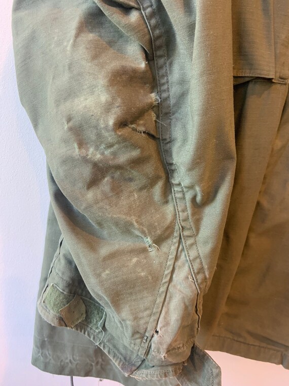 US Army OG Vietnam Era Field Coat - Civil Air Pat… - image 6