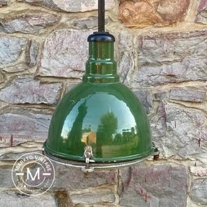 Antique Westinghouse Industrial Vapor Proof Pendant Light