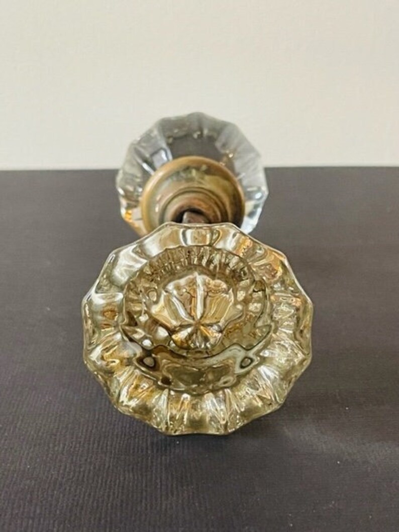 Antique Glass Door Knob - Etsy