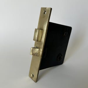 Antique Russwin Interior Door Lock Plate